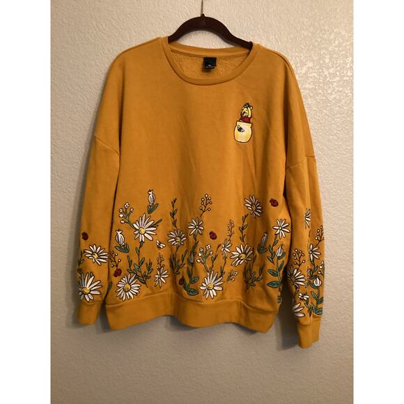Our universe Sweaters - Our Universe Disney Winnie the Pooh Wildflower Crewneck - BoxLunch Exclusive M